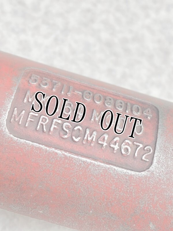 画像8: 米軍実物 M240 ブランクアダプター   レッド (8)