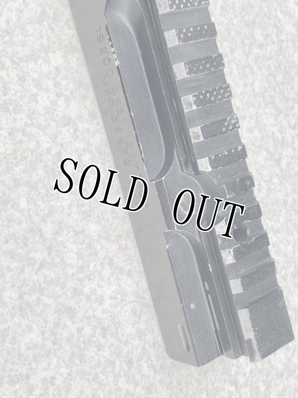 画像6: 米軍実物  M240 Metal Feed Cover  with Scope Rail Base (6)