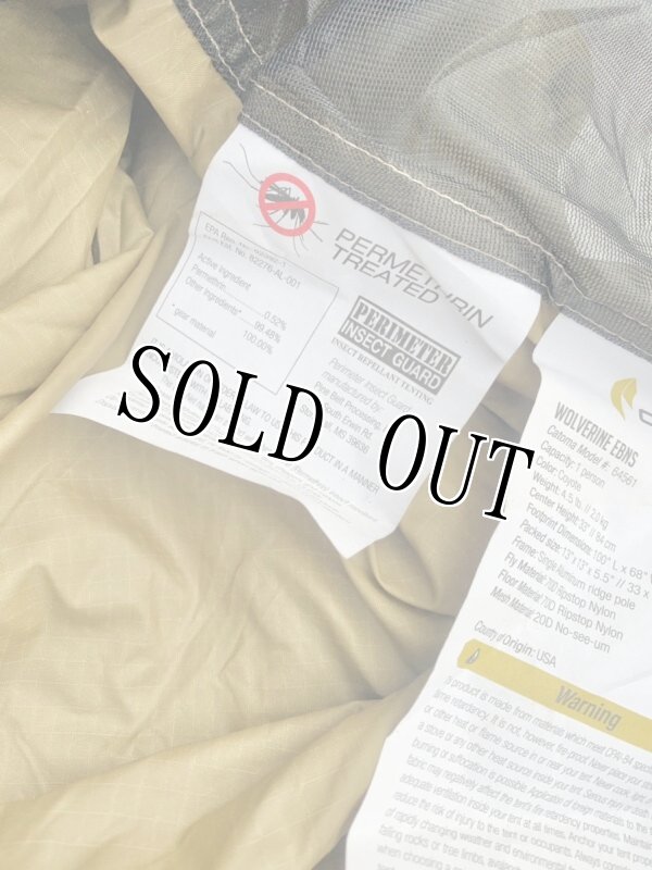 画像8: 海兵隊実物 ポップアップ テント コヨーテ 蚊帳  (8)