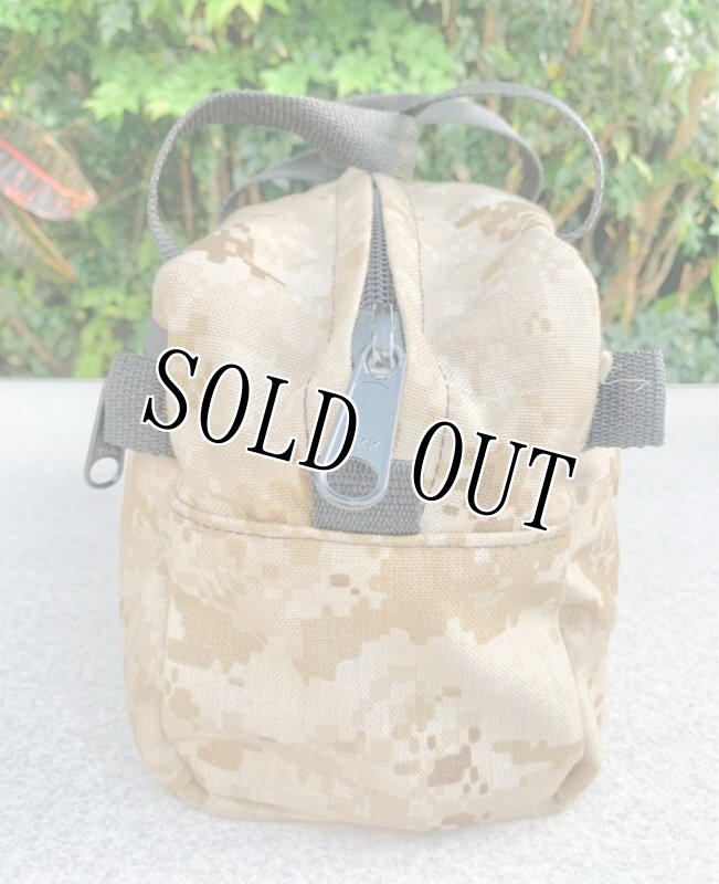 画像2: 米軍放出品 デザートピクセル ツールバッグ (2)