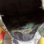 画像4: 米軍実物　BDU生地　迷彩リメイクバッグ (4)