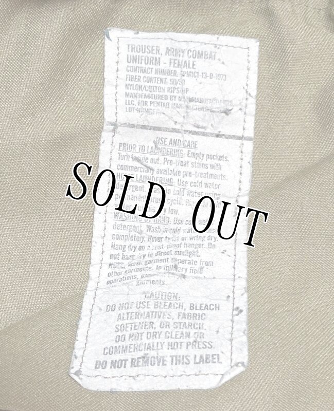 画像4: 米軍実物,米陸軍 ARMY  スコーピオン マルチカムパンツ 31‐REGULAR (4)