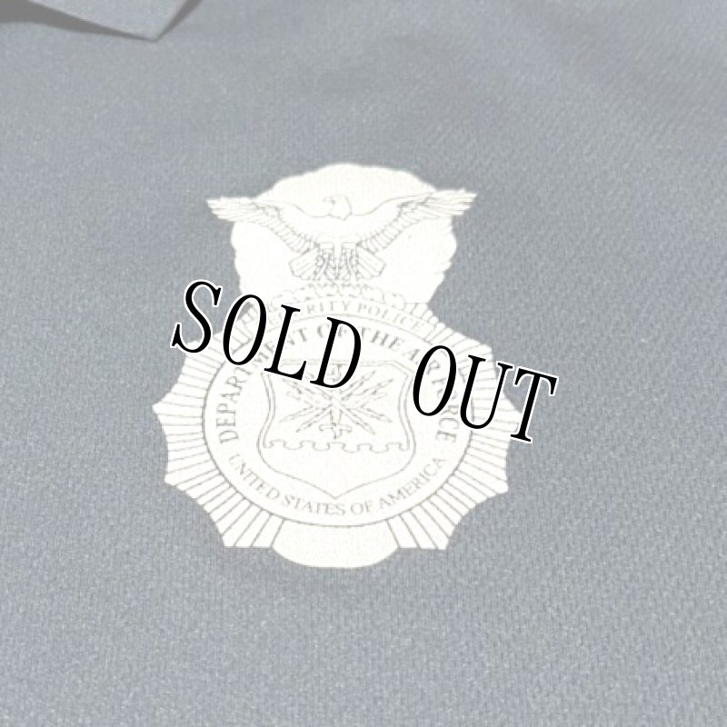 画像3: 米軍放出品 US AIR FORCE POLICE ポロシャツ LL (3)