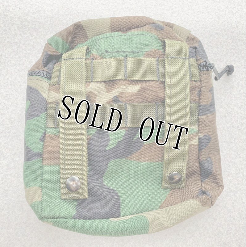 画像3: 米軍実物 MICH/ACH Carrying Pocket for Modular Integrated.Helmet Pouch Woodland BDU MOLLE (3)