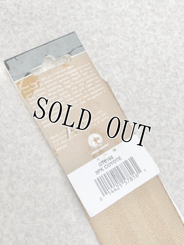 画像5: 米軍放出品  BRIGADEQM GEAR TAGS - 3 PACK (ネームタグ) (5)