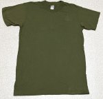 画像2: 米軍放出　SOFFE　OD Tシャツ　MEDIUM　2枚セット (2)