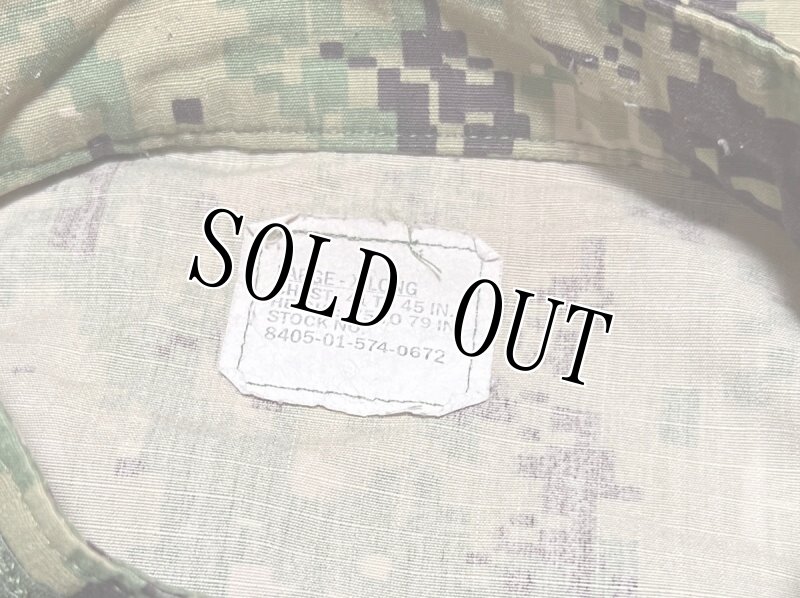 画像5: 米軍実物,US NAVY, AOR2 NUW 迷彩ジャケット TYPEIII L-XL (5)
