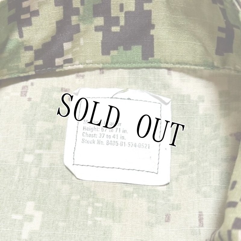 画像5: 米軍実物,US NAVY, AOR2 NUW 迷彩ジャケット TYPEIII M-R (5)