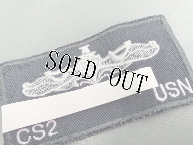 画像2: 米軍実物 US NAVY  ネームプレート ワッペン (2)