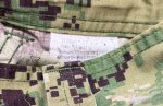 画像3: 米軍実物,US NAVY,　AOR2　NUW　迷彩パンツ　TYPEIII　37-SHORT (3)