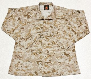 米軍実物,USMC デザートマーパット ジャケット M-R デザ-トマ－パット 