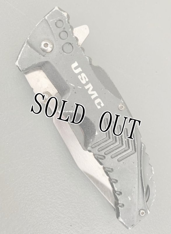 画像8: 米軍放出品 ユナイテッド カトラリー USMC   フォールディング ナイフ (8)