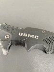 画像5: 米軍放出品 ユナイテッド カトラリー USMC   フォールディング ナイフ (5)