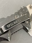 画像6: 米軍放出品 ユナイテッド カトラリー USMC   フォールディング ナイフ (6)