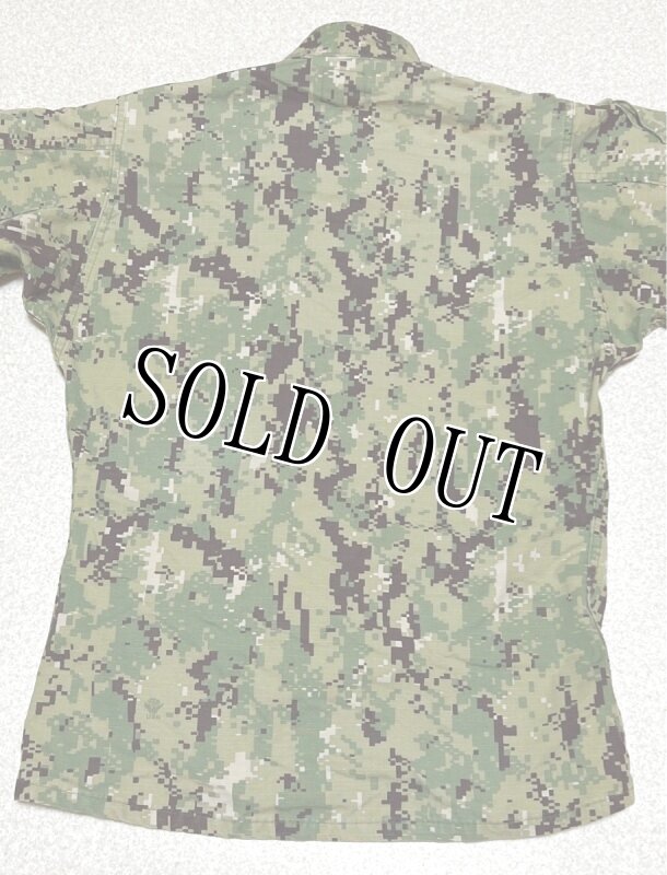 画像5: 米軍実物,US NAVY, AOR2 NUW 迷彩ジャケット TYPEIII XS-SHORT (5)