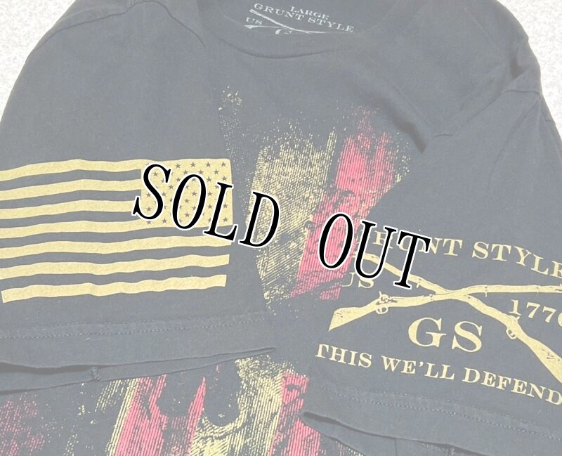 画像3: 米軍放出品 GRUNT STYLE  Tシャツ LARGE (3)