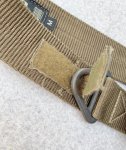 画像5: 米軍放出品 TAC SHIELD リガー ベルト TAN　MEDIUM (5)