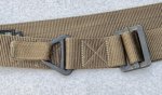 画像4: 米軍放出品 TAC SHIELD リガー ベルト TAN　MEDIUM (4)