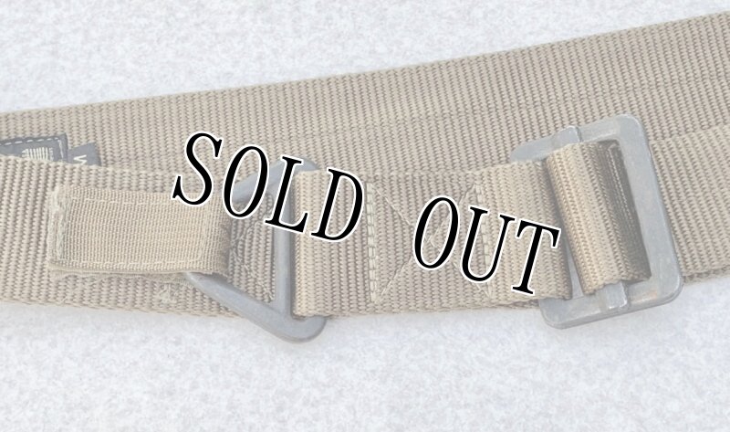 画像4: 米軍放出品 TAC SHIELD リガー ベルト TAN MEDIUM (4)