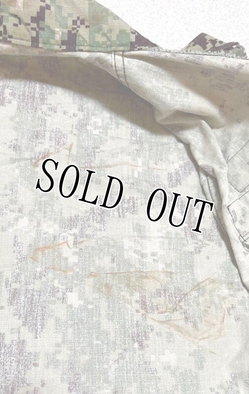 画像6: 米軍実物,US NAVY, AOR2 NUW 迷彩ジャケット TYPEIII XS-SHORT (6)