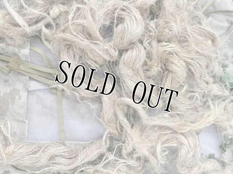 画像8: 米海兵隊実物放出品 狙撃手 ソルジャーメイド  スナイパー  ギリージャケット (8)