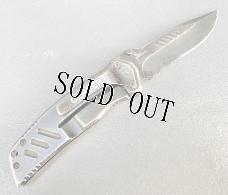 画像3: 米軍放出品 GERBER 折りたたみナイフ 半波刃 スワッガー (3)