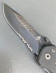 画像2: 米軍放出品 GERBER 折りたたみナイフ 半波刃 スワッガー (2)