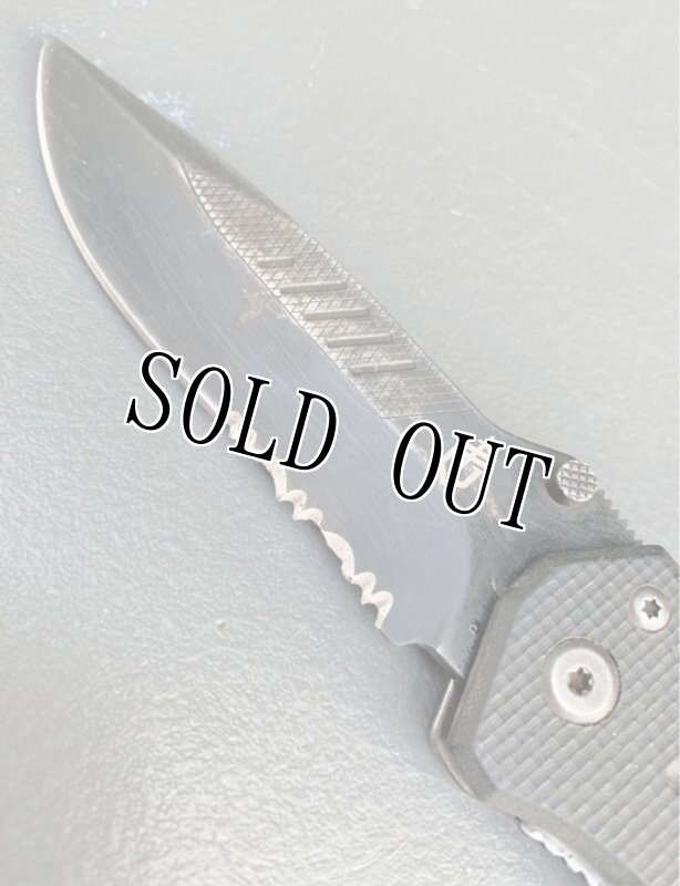 画像2: 米軍放出品 GERBER 折りたたみナイフ 半波刃 スワッガー (2)