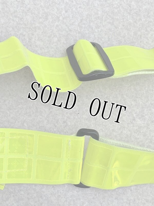 画像5: 米軍放出品  ジョガライト高強度反射 リフレクション ベルト　イエロー (5)