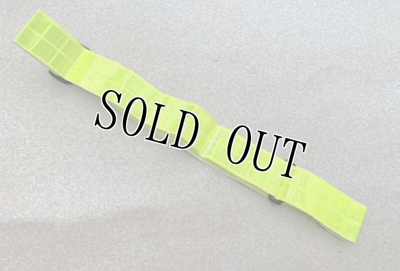 画像2: 米軍放出品  ジョガライト高強度反射 リフレクション ベルト　イエロー (2)