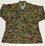 画像1: 米軍実物,USMC　ウッドマーパットジャケット　L-REGULAR (1)