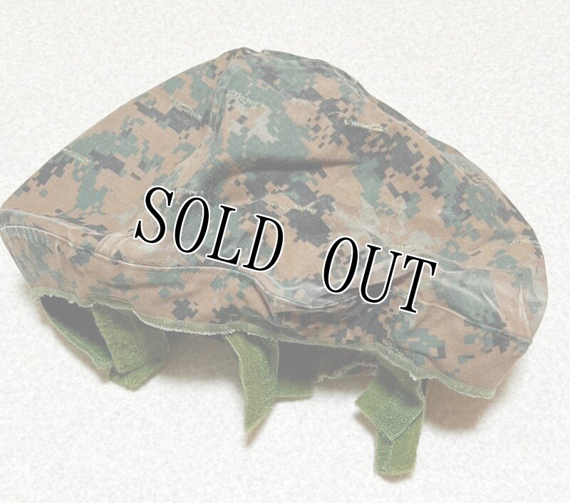 画像5: 希少‼︎米軍海兵隊実物 USMC  LWH ライトウェイトヘルメット　 ウッドランドマーパット・デザート　リバーシブルヘルメットカバー (5)