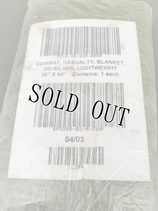 画像2: 米軍実物 コンバット サバイバル エマージェンシー ブランケット (2)