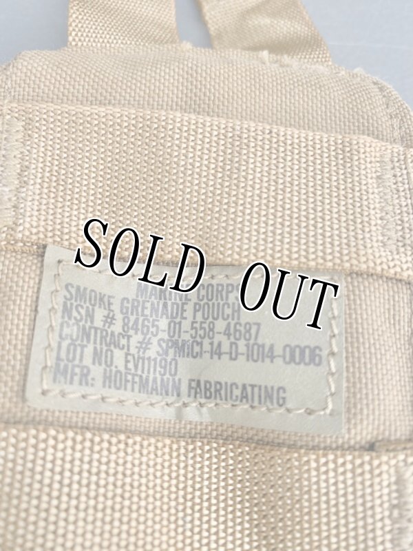 画像6: 米海兵隊実物 smoke Grenade スモークグレネード ポーチ (6)