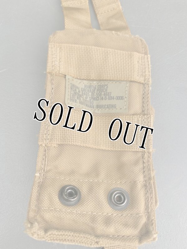 画像5: 米海兵隊実物 smoke Grenade スモークグレネード ポーチ (5)