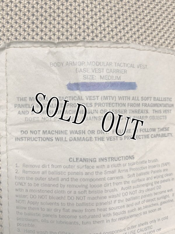画像18: 希少 海兵隊実物 USMC MTV  モジュラー・タクティカル・ベスト　MEDIUM (18)
