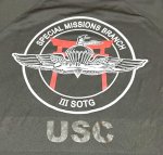 画像2: 米軍放出品 SPECIAL MISSIONS BRANCH 3 SOTG　Tシャツ　XL (2)