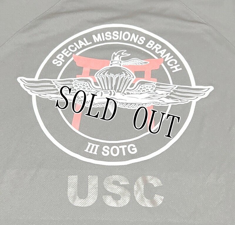 画像2: 米軍放出品 SPECIAL MISSIONS BRANCH 3 SOTG　Tシャツ　XL (2)