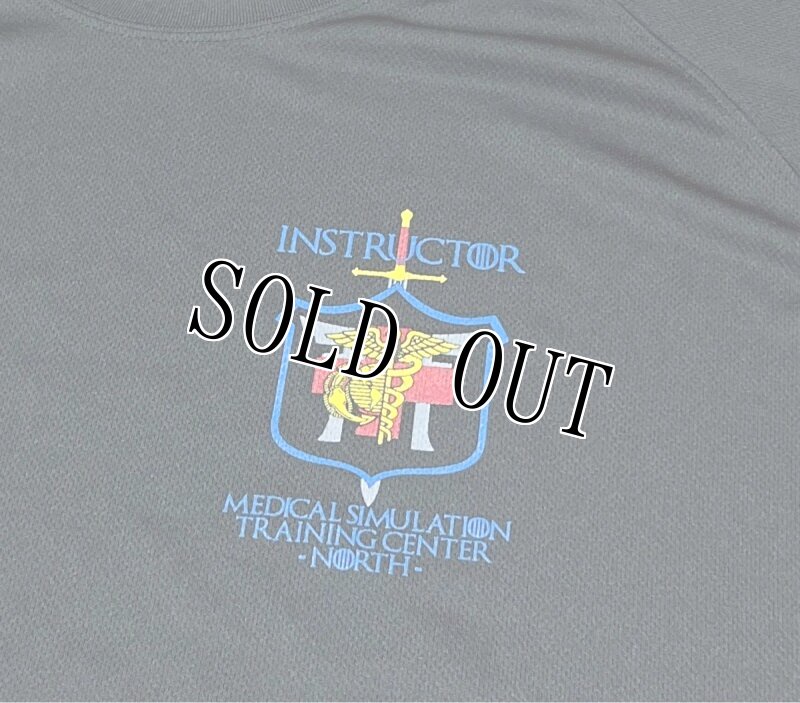 画像4: 米軍放出品 INSTRUCTOR MEDICALSIMULATION TRAINING CENTER Tシャツ L (4)