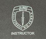 画像4: 沖縄海兵隊実物　EOTG　INSTRUCTOR ドライTシャツ　SMALL (4)