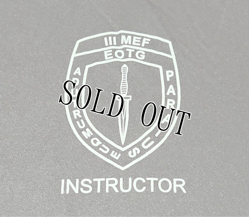 画像4: 沖縄海兵隊実物　EOTG　INSTRUCTOR ドライTシャツ　SMALL (4)