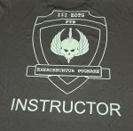 画像2: 沖縄海兵隊実物　EOTG　INSTRUCTOR ドライTシャツ　SMALL (2)