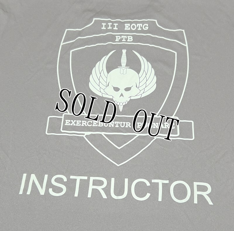 画像2: 沖縄海兵隊実物　EOTG　INSTRUCTOR ドライTシャツ　SMALL (2)