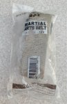 画像1: 米軍実物 Martial Arts BDU ベルト TAN 30-36inc  (1)