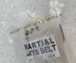 画像3: 米軍実物 Martial Arts BDU ベルト TAN 30-36inc  (3)