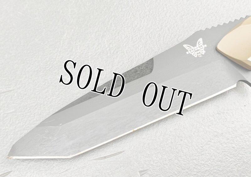 画像4: 激レア 海兵隊放出品 Benchmade Nimravusナイフ  154CM　MARSOC (4)