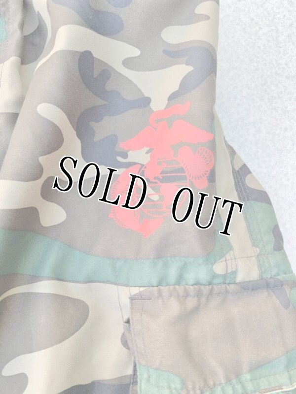 画像4: 米軍放出品 USMC ROTHCO ロスコ ミリタリー スイム パンツ ウッドランド (4)