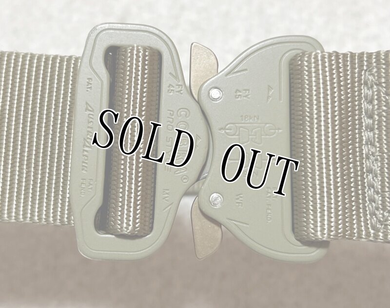 画像2: 米軍放出品 U,S,A CONDOR COBRAバックル ベルト TAN (2)