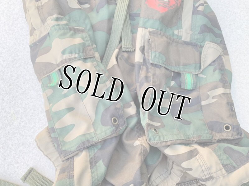 画像5: 米軍放出品 USMC ROTHCO ロスコ ミリタリー スイム パンツ ウッドランド (5)