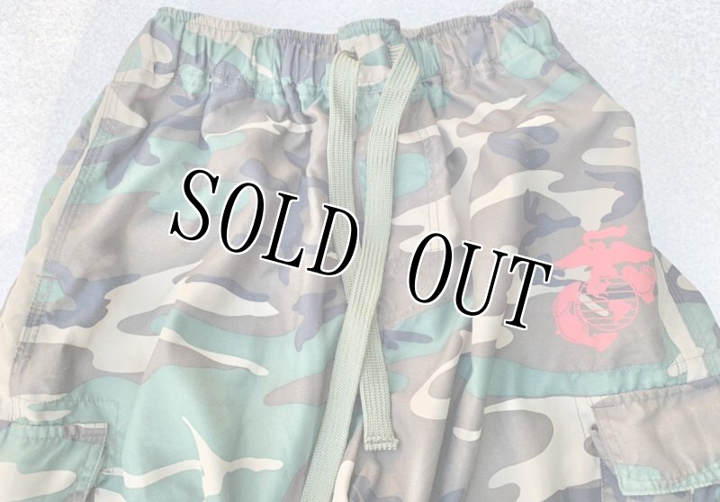 画像3: 米軍放出品 USMC ROTHCO ロスコ ミリタリー スイム パンツ ウッドランド (3)